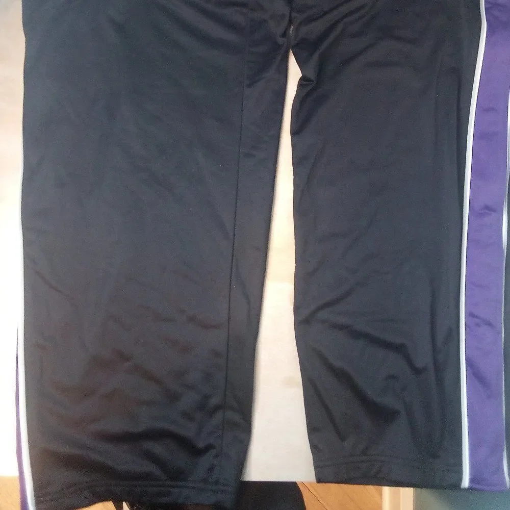 Deadstock Vintage Reebok Authentic Milwaukee Bucks Sweatpants Warm Up Athletic - Picture 3 of 8